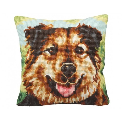 

Подушка для вышивания крестом Collection D'Art 5158 "Devoted Friend"