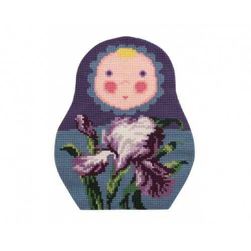 

Подушка для вышивания крестом Collection D'Art 5049 "Sweetie Pie"