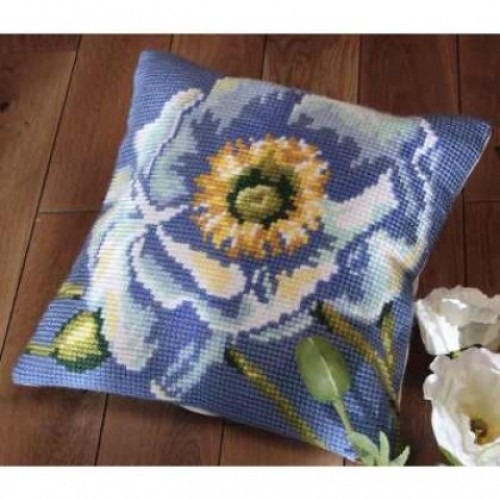 

Подушка для вышивания крестом Collection D'Art 5093 "Electric Poppy"
