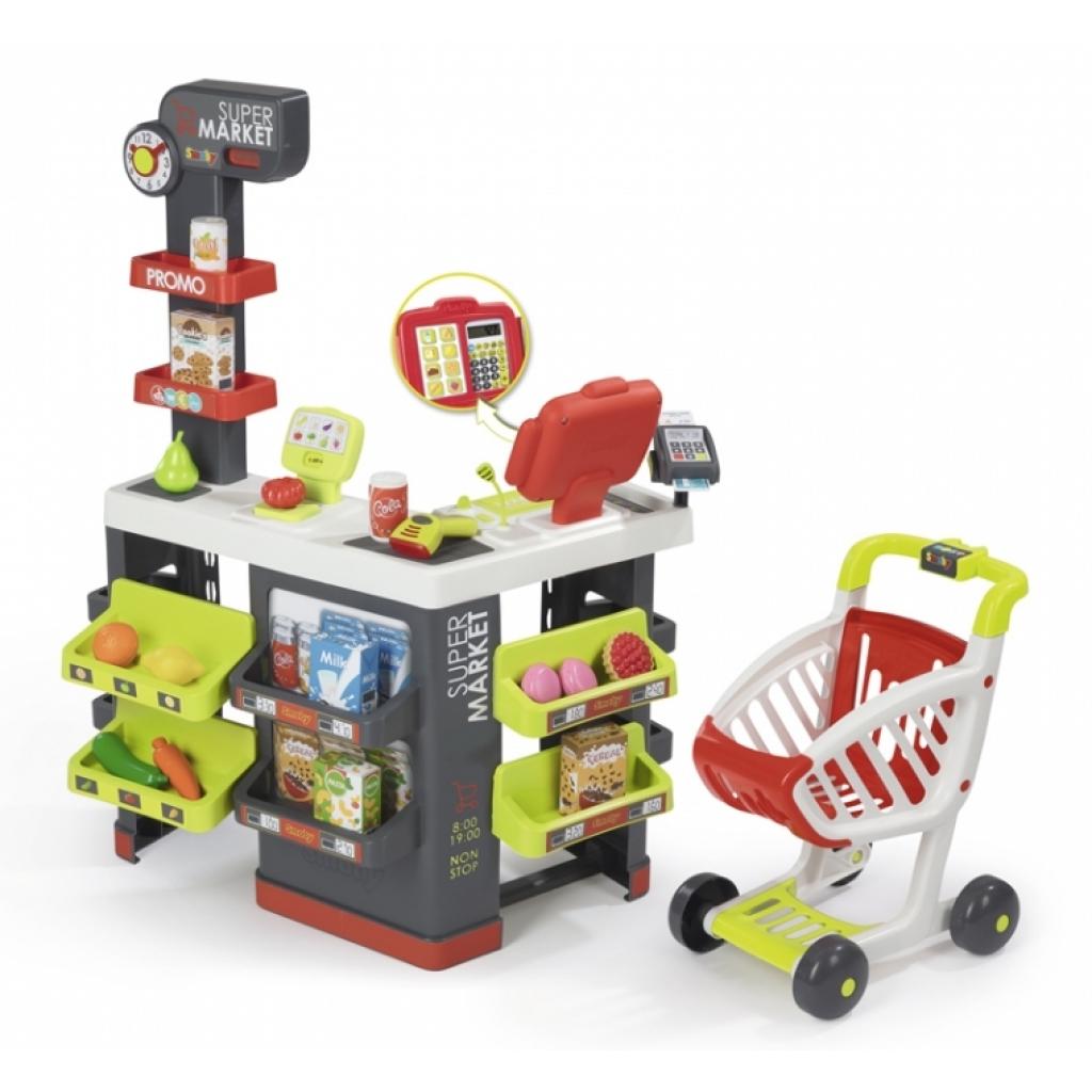 

Игровой набор Smoby Интерактивный супермаркет City Market со звуковыми эффектами (350213)