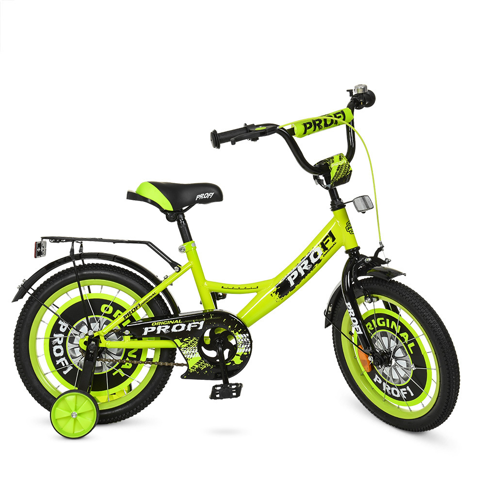 

Велосипед PROFI Original boy 16" Y1642 Lime / Black (Y1642)