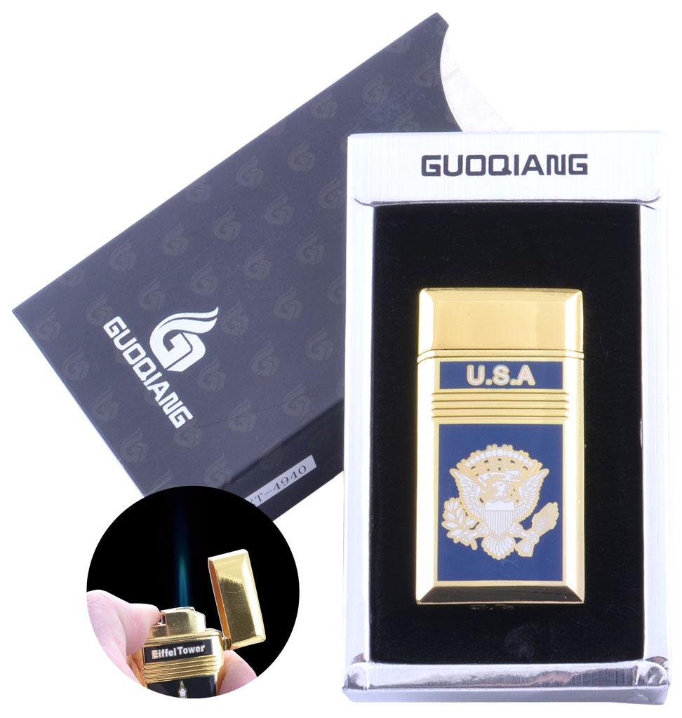 

Зажигалка в подарочной упаковке USA (Острое пламя) №4940-3
