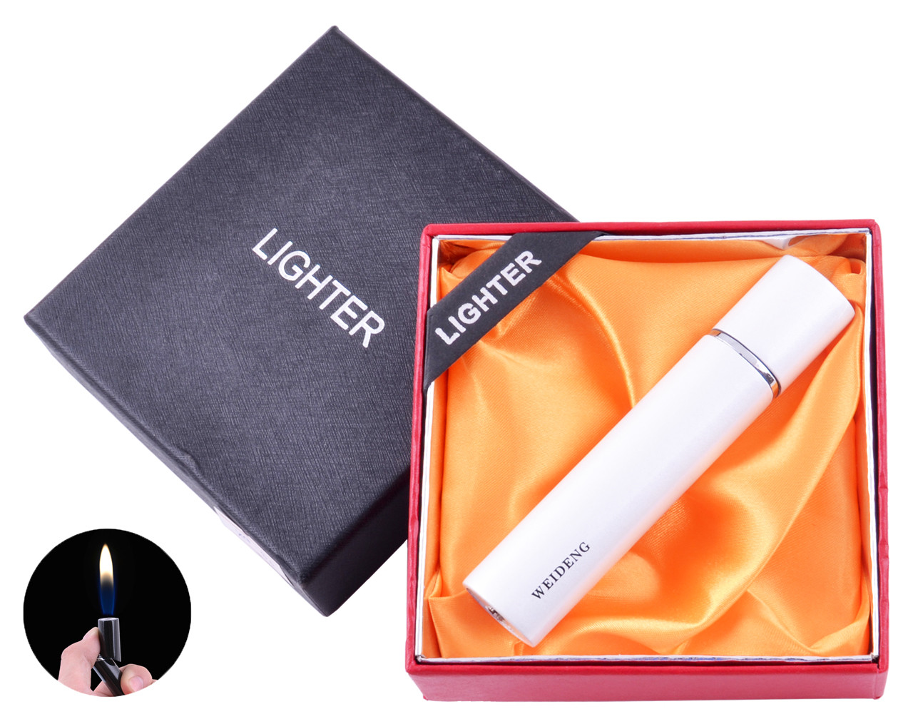 

Зажигалка в подарочной коробке Lighter (Обычное пламя) №XT-90-2