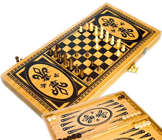 

Игровой набор 3в1 Нарды,Шахматы,Шашки B4020-C