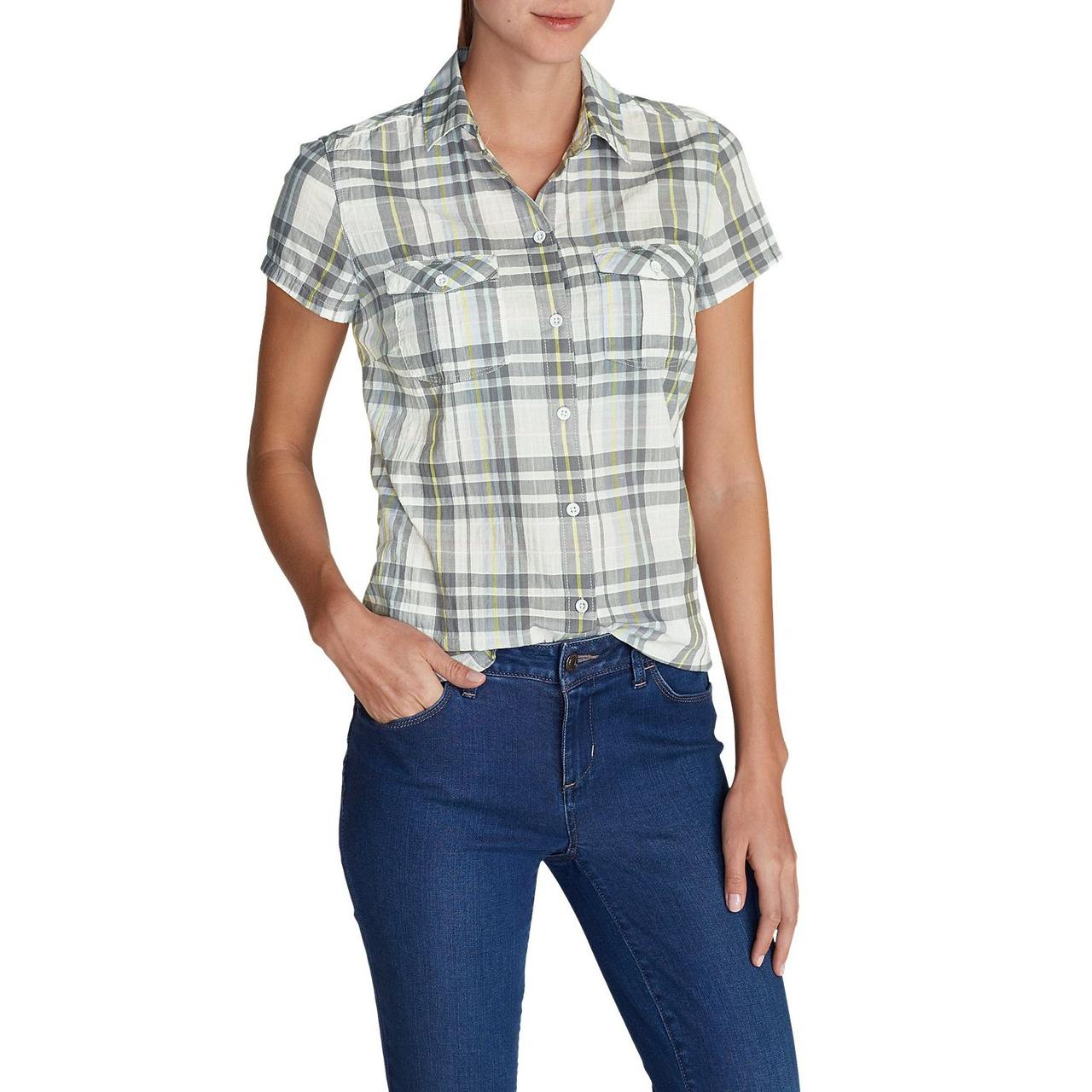 

Блузка Eddie Bauer Womens Packable Short-Sleeve Shirt SPRIG  (31-0094SP, Блузка Eddie Bauer Womens Packable Short-Sleeve Shirt SPRIG XS (31-0094SP)