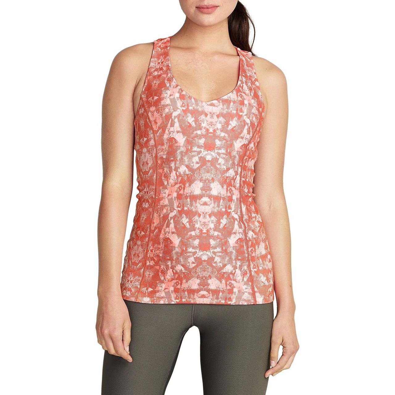 

Майка Eddie Bauer Womens Movement Racerback Tank Top Print  Coral, Майка Eddie Bauer Womens Movement Racerback Tank Top Print S Coral