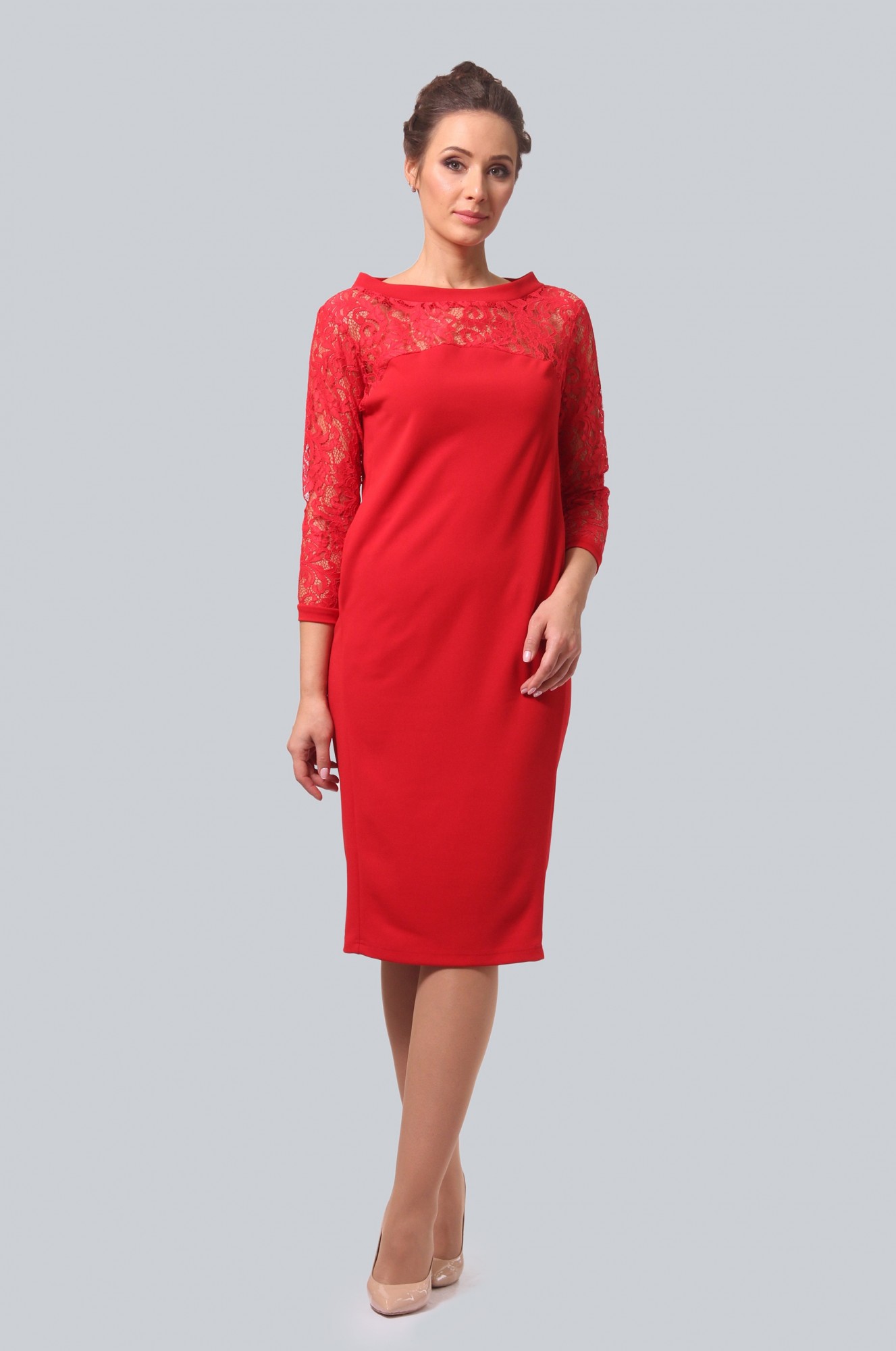 

Женские платье Alika Kruss, Кси красный 4XL