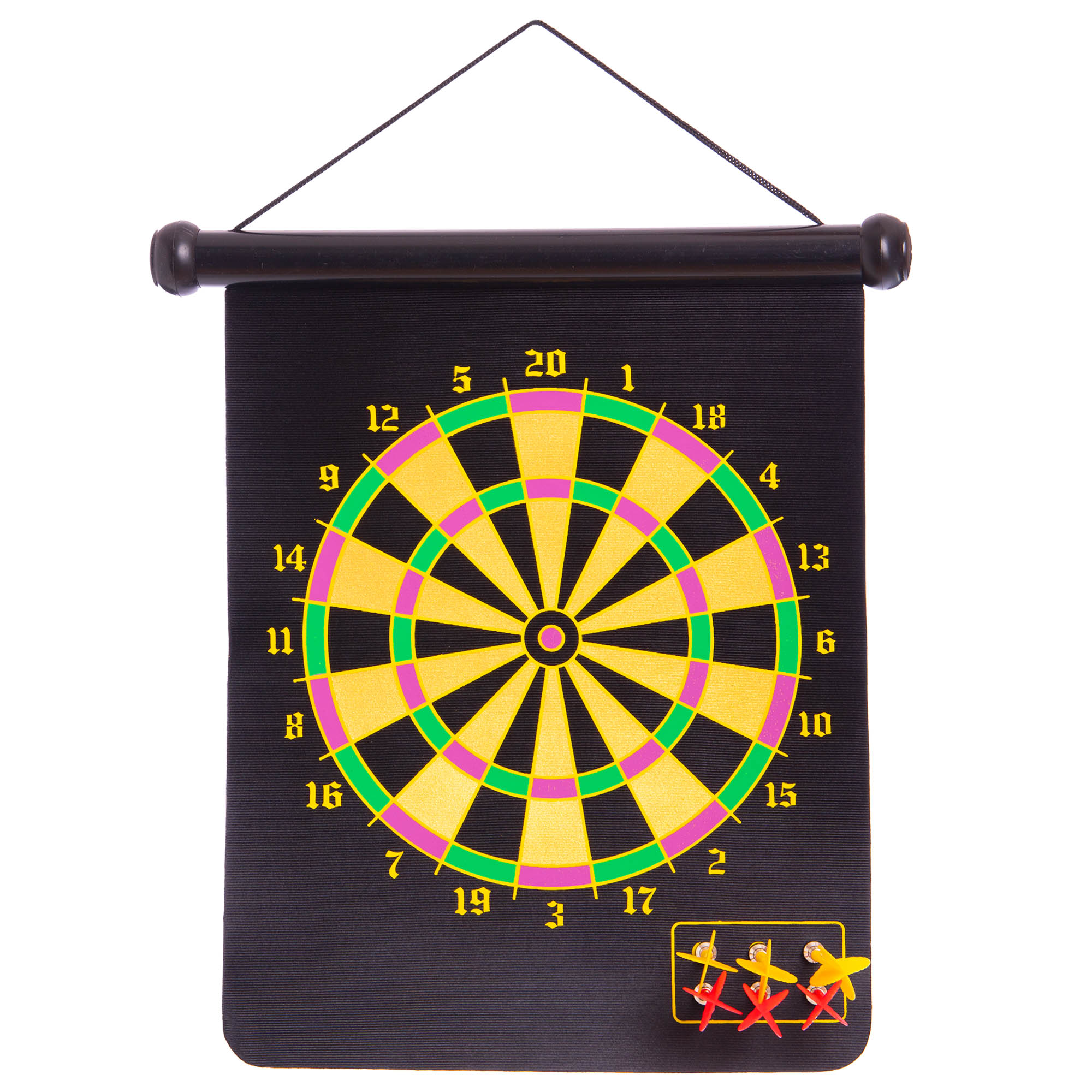 

Мишень для игры в дартс двусторонняя Baili BL-1016B 32x40см