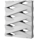 

Гипсовая перегородка ArtDecor Переплет 50X40X10 см