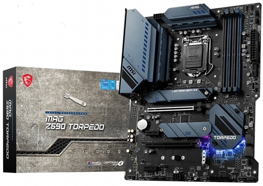 

Материнська плата MSI MAG Z590 TORPEDO