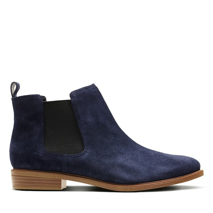 

Ботинки Челси Clarks TAYLOR SHINE 36р 22,5см Синие
