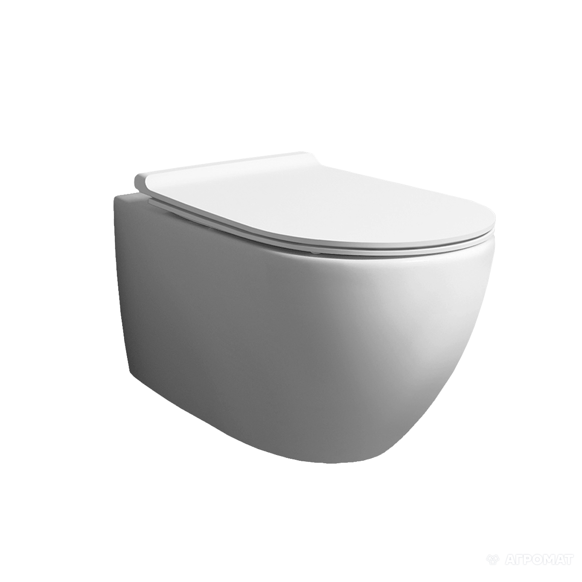 

VI18 / F85 / VI004 VIGNONI, Унитаз подвесной + набор крип.F85 + крышка (VI004), белый