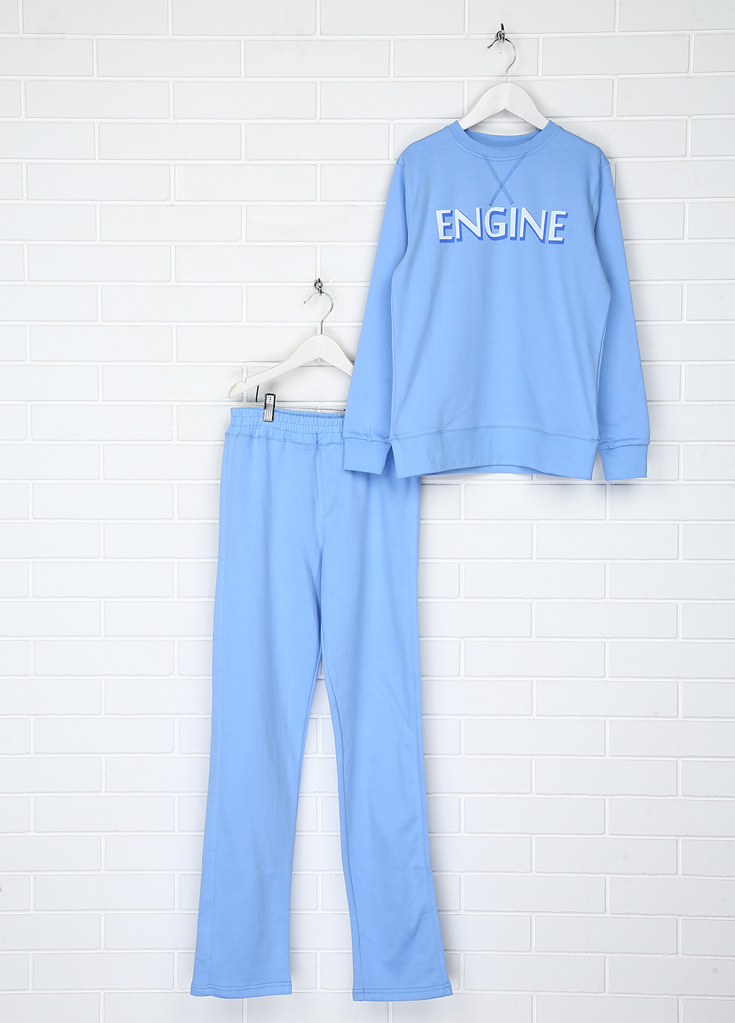 

Піжама дитяча ENGINE 6394 Блакитна для хлопчиків 164/170-84