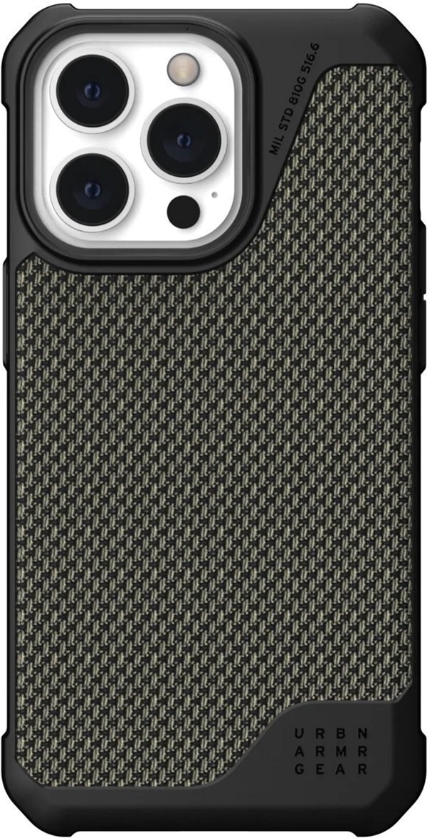 

Панель UAG Metropolis LT для Apple iPhone 13 Pro Kevlar Olive