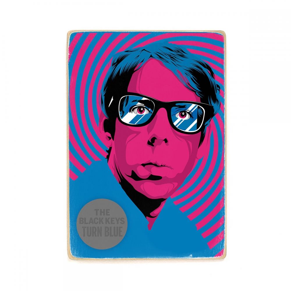 

Деревянный постер Музыка The Black Keys. Патрик Карни. блюз-рок. garage rock А2