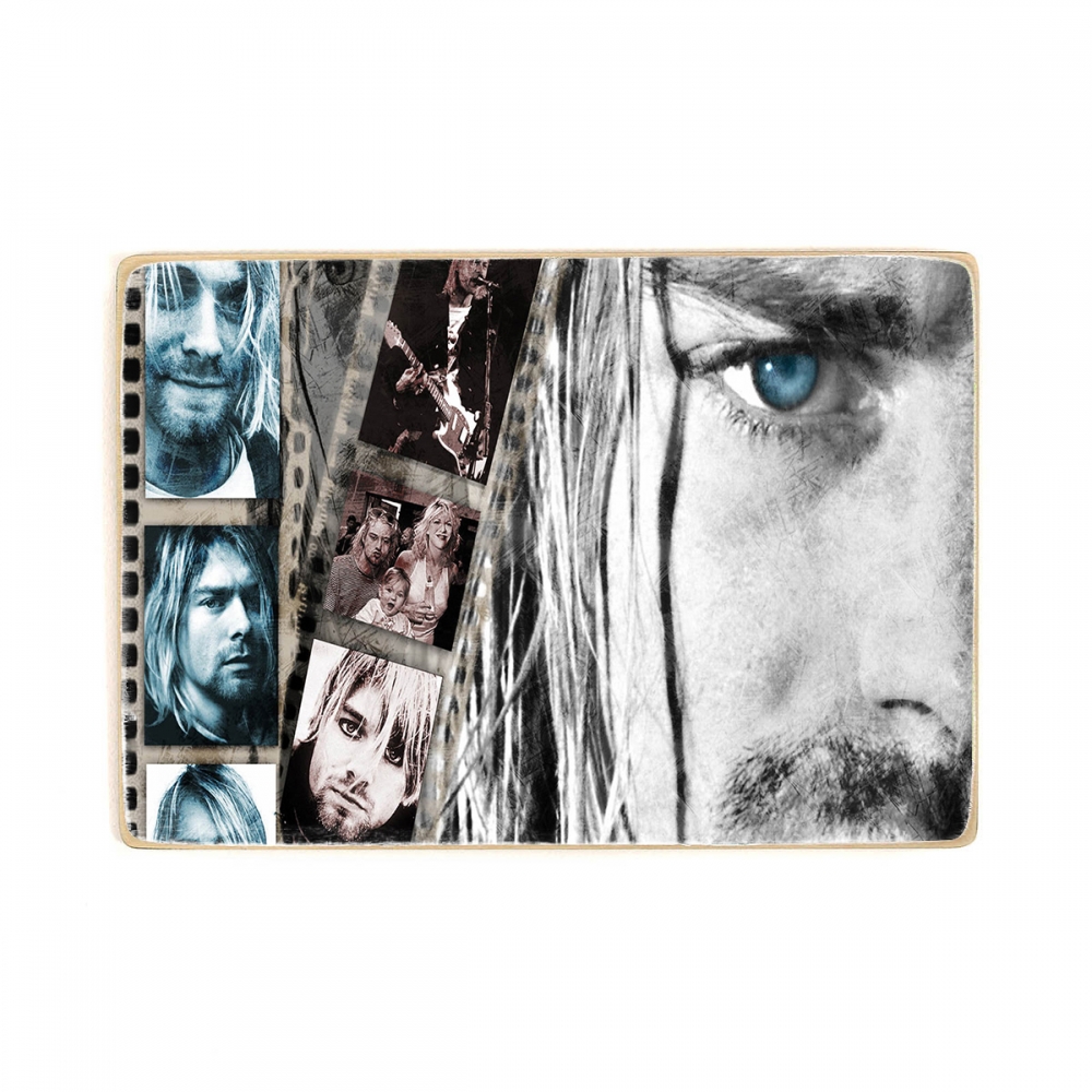 

Деревянный постер Музыка Nirvana. Kurt cobain. Нирвана, Курт кобейн кинопленка А1