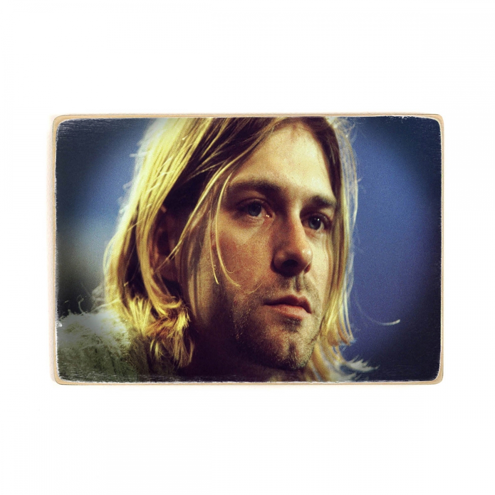 

Деревянный постер Музыка Nirvana. Kurt cobain. Нирвана, Курт кобейн, взгляд А2