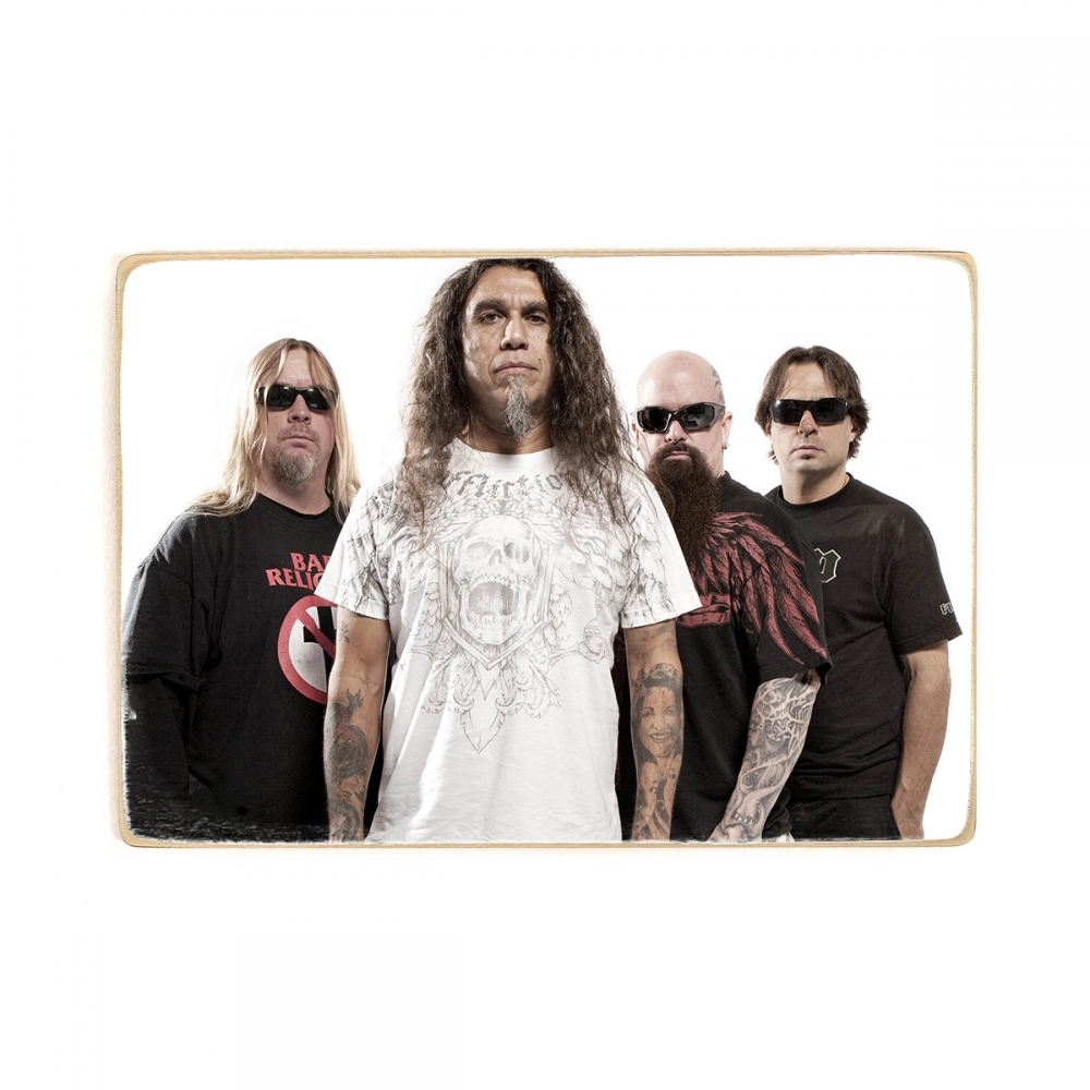 

Деревянный постер Музыка Slayer Группа. слеер. Tom Araya А1