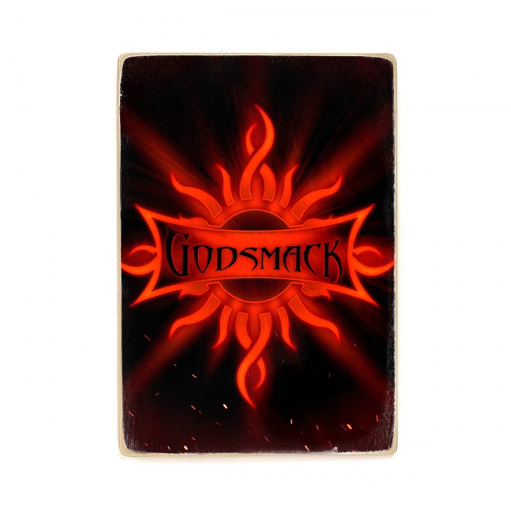 

Деревянный постер Музыка Godsmack, лотогип А1