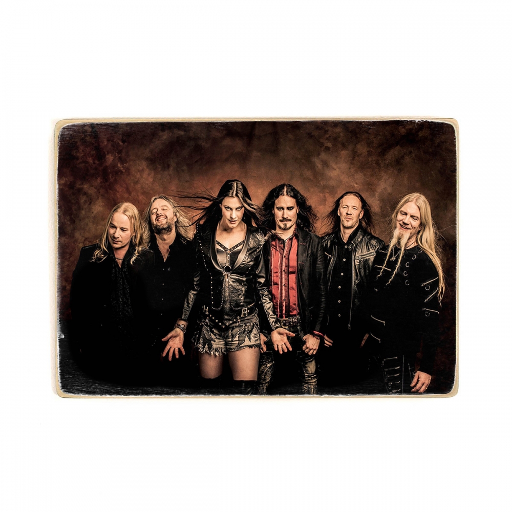 

Деревянный постер Музыка Nightwish, Найтвиш. Метал группа А1