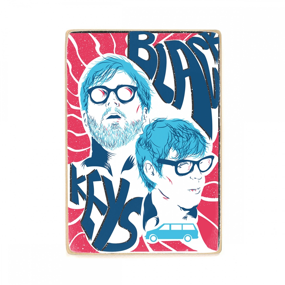 

Деревянный постер Музыка The Black Keys. музыканты блюз-рок. garage rock А1
