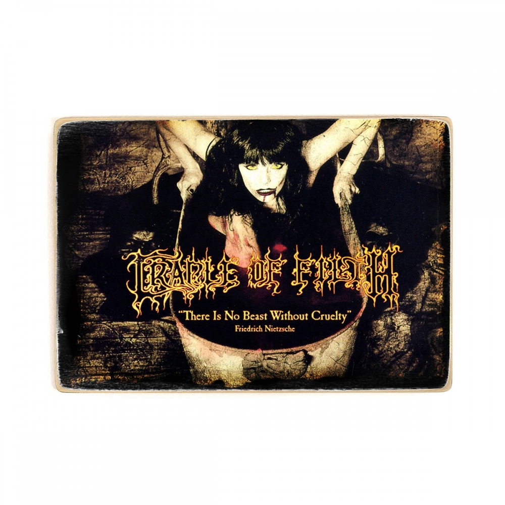 

Деревянный постер Музыка Cradle of Filth. black metal. крейдл оф филз. А1