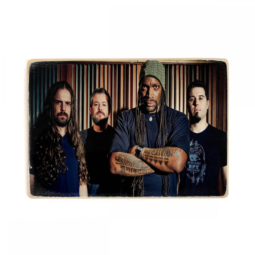 

Деревянный постер Музыка Sepultura - группа. Сепультура. А1