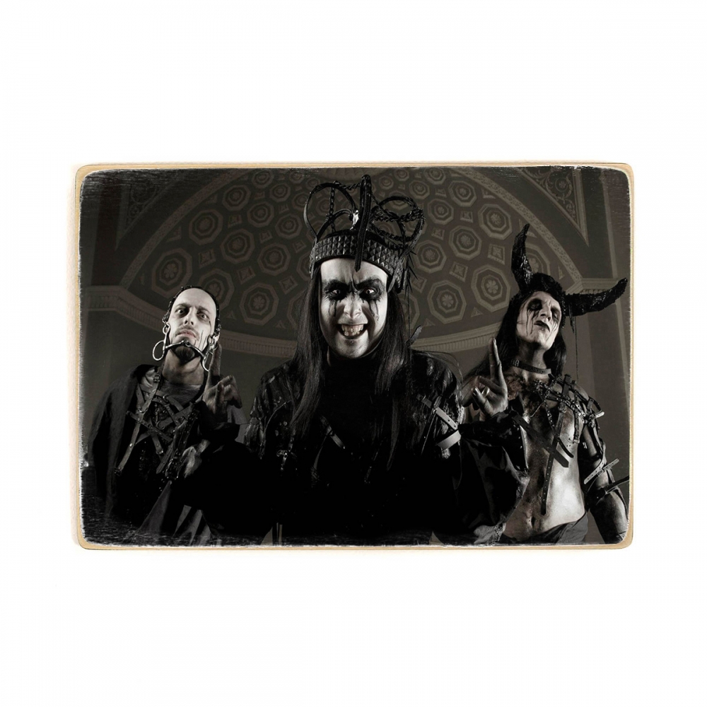 

Деревянный постер Музыка Cradle of Filth. black metal. крейдл оф филз А1