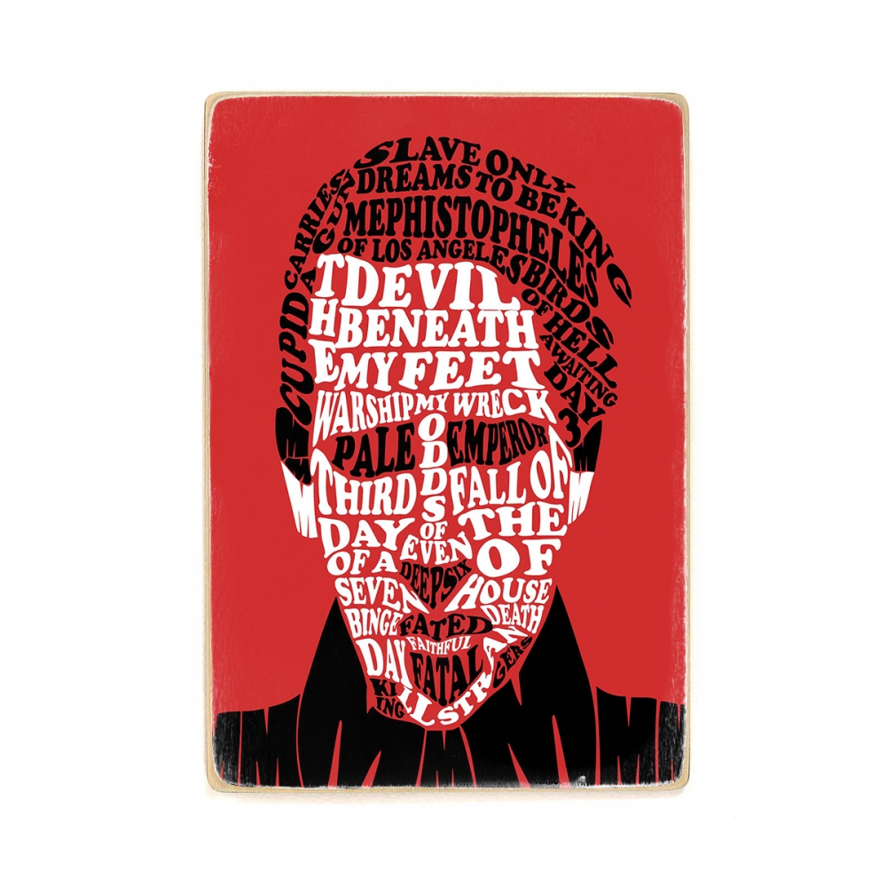 

Деревянный постер Музыка Marilyn Manson. Мерилин Менсон. Рисунок А1