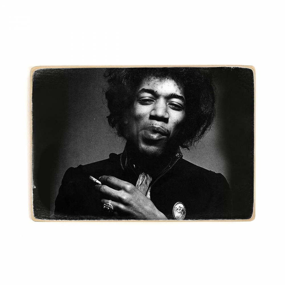 

Деревянный постер Музыка Jimi Hendrix, Джими Хендрикс рок звезда А1