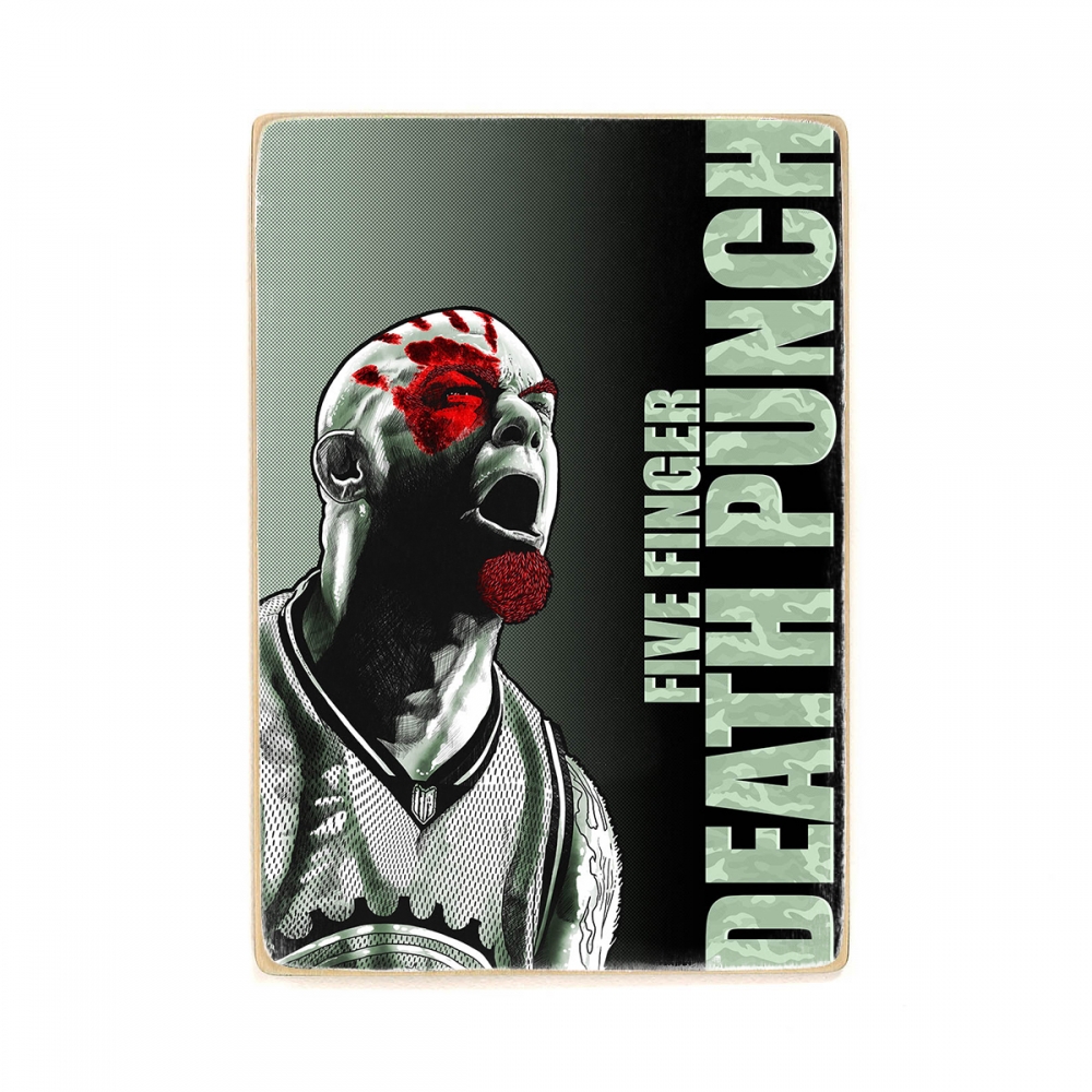 

Деревянный постер Музыка Five Finger Death Punch. Метал А2