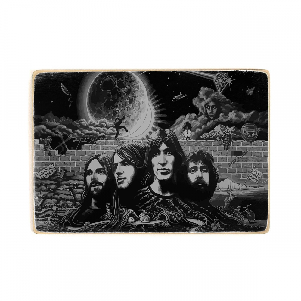 

Деревянный постер Музыка Pink Floyd рисунок А2
