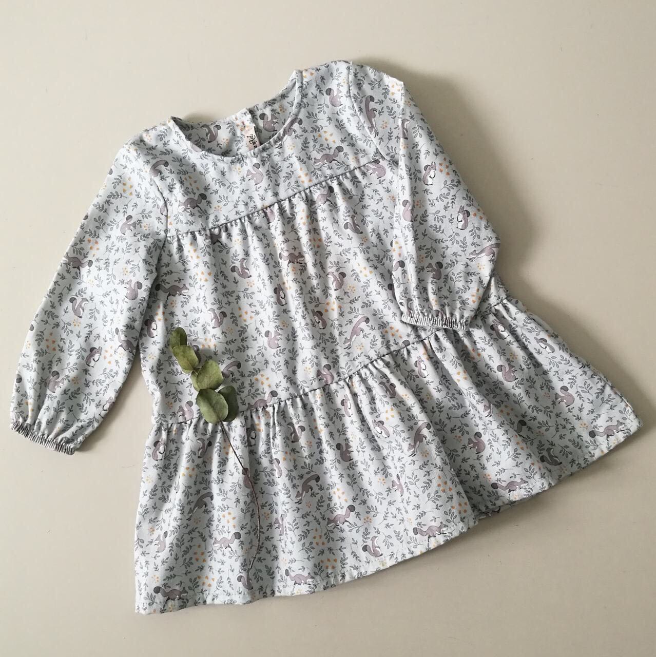 

Платье DreamKid 86 см серое (РДК08_2)