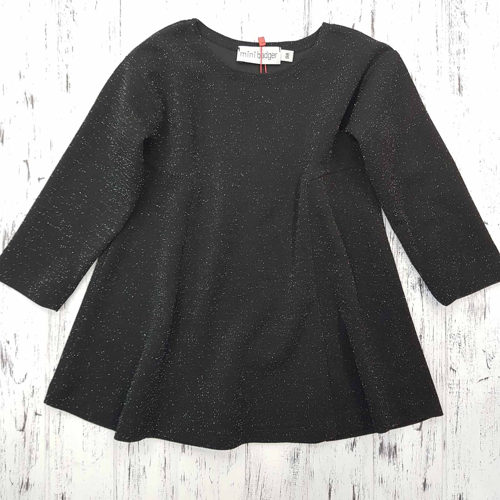 

Платье MNBG Блёстки 104 см чёрное (R149_2)