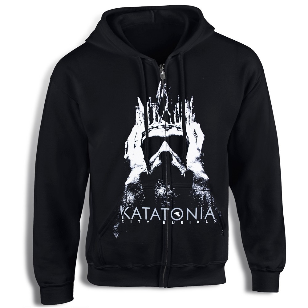 

Толстовка на молнии Talisman KATATONIA City Burials Черный XXL
