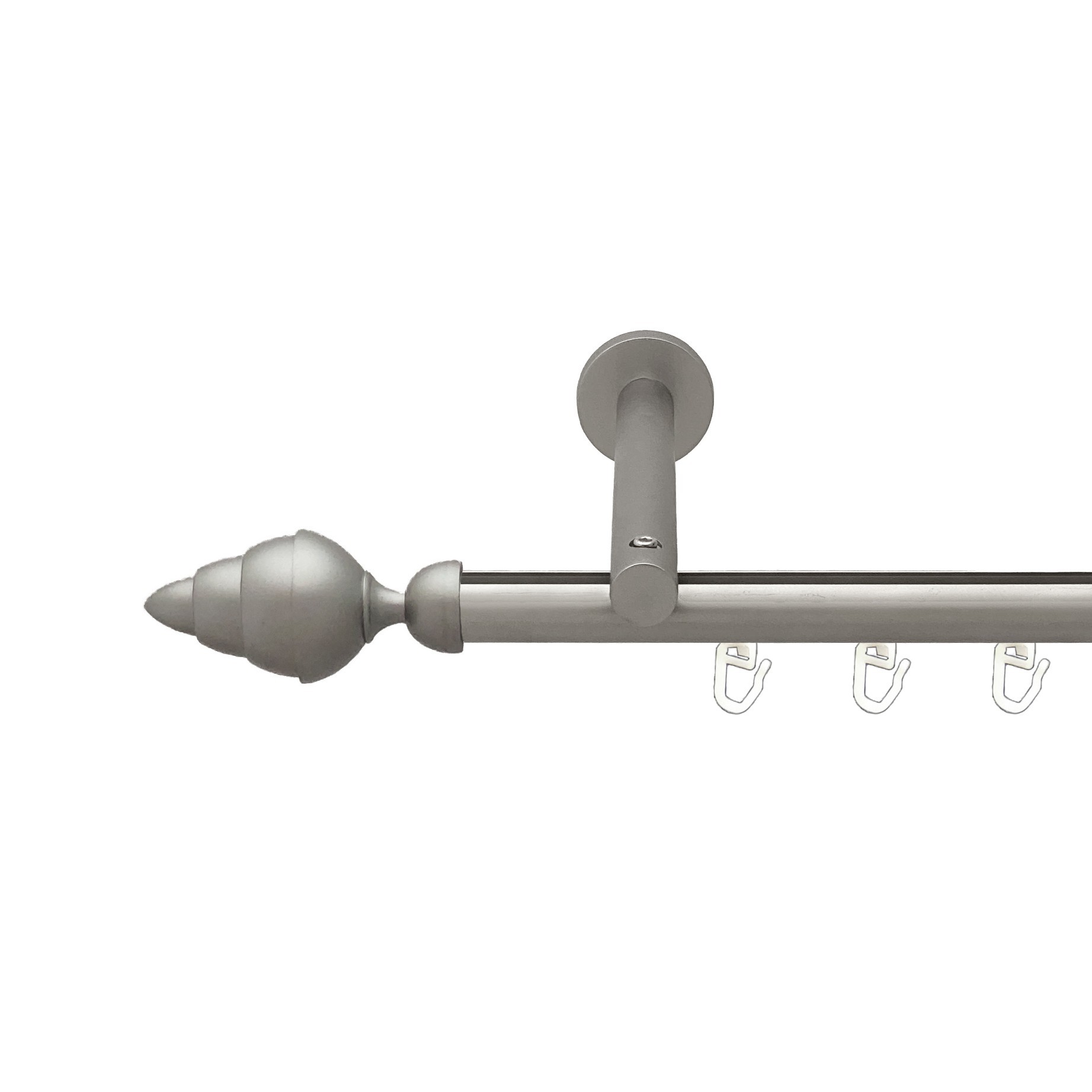 

Карниз Orvit Треві металевий однорядний циліндр на профіль 16 см профільна труба Сатин 19 мм 400 см (00-00015169)