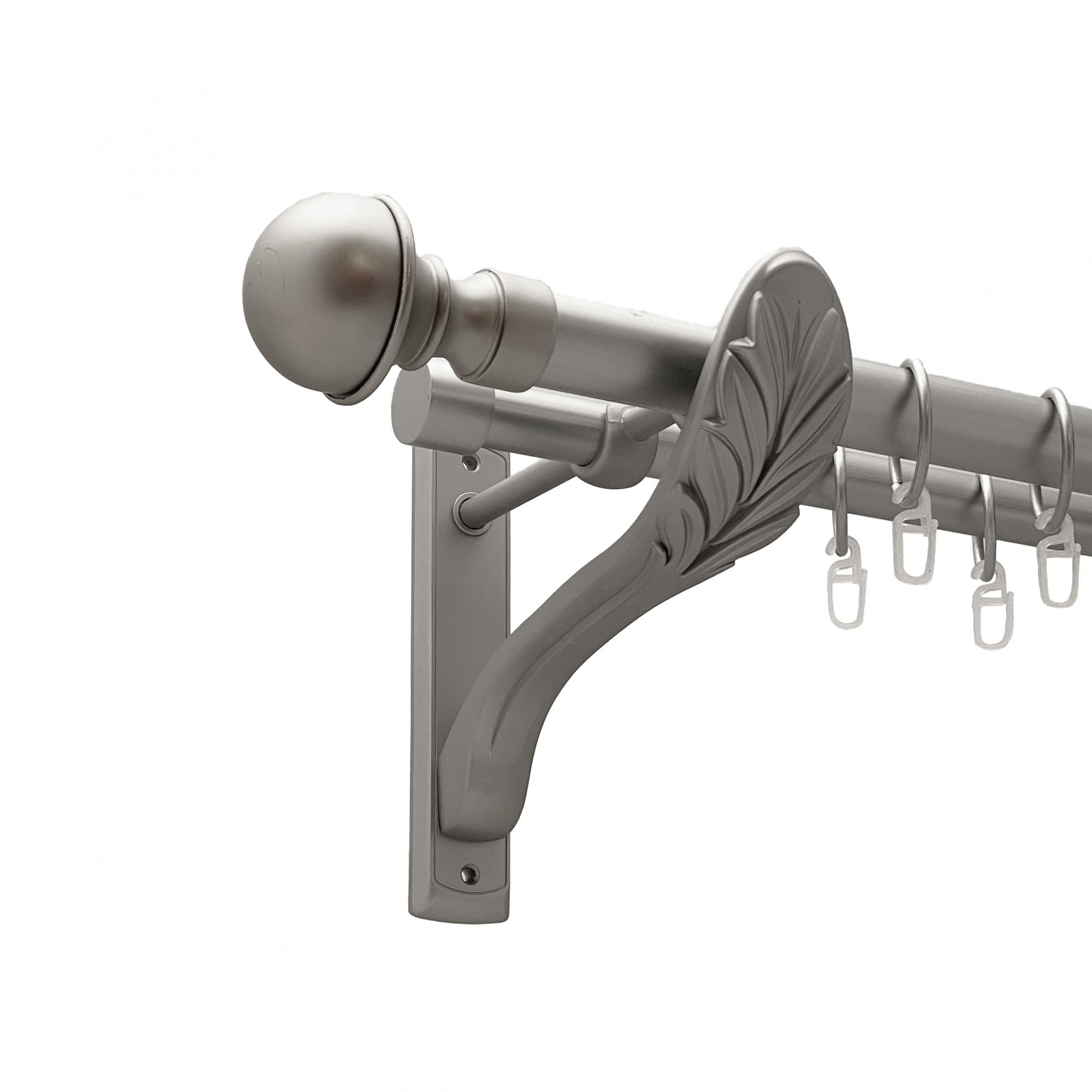 

Карниз Orvit Бостон металевий дворядний ретро гладка труба кільце металеве Сатин 25\19 мм 160 см (00-00011275)