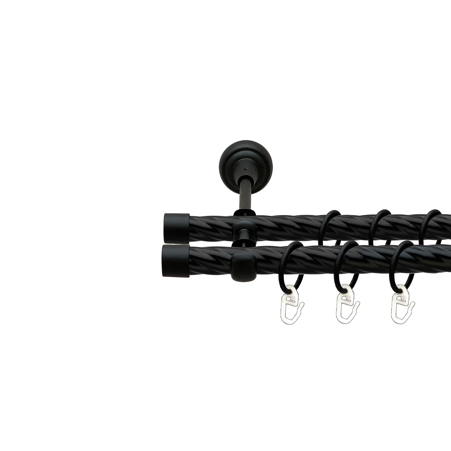 

Карниз Orvit Заглушка металевий дворядний відкритий скручена труба кільце металеве Чорний Оксамит 19\19 мм 240 см (00-00007025)