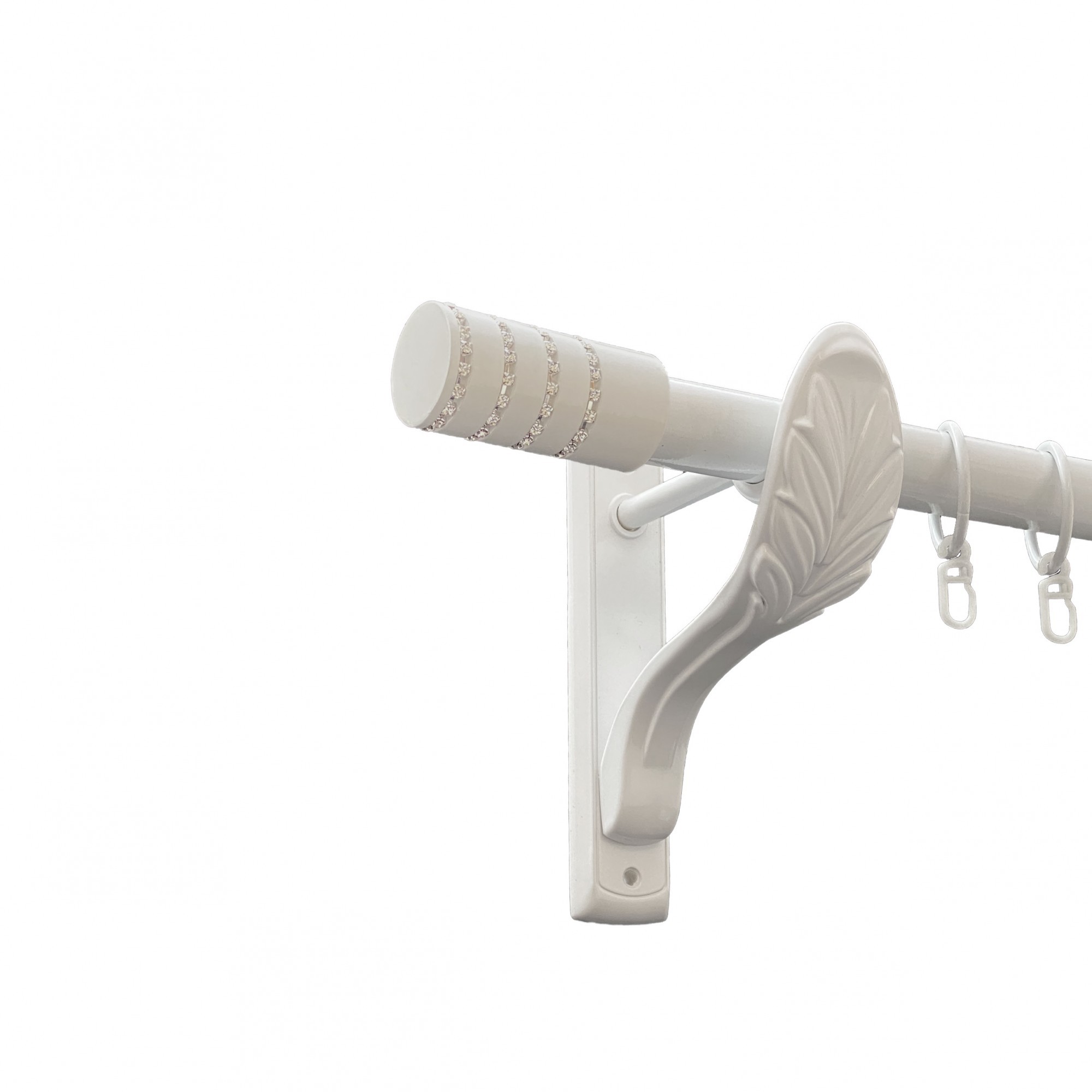 

Карниз Orvit Барамелла металевий однорядний ретро гладка труба кільце металеве Арктіс 25 мм 300 см (00-00010397)