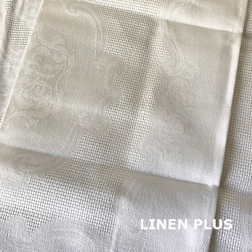 

Льняная скатерть LINEN PLUS Белая 150х150 см(10С229-ШР/уп.)