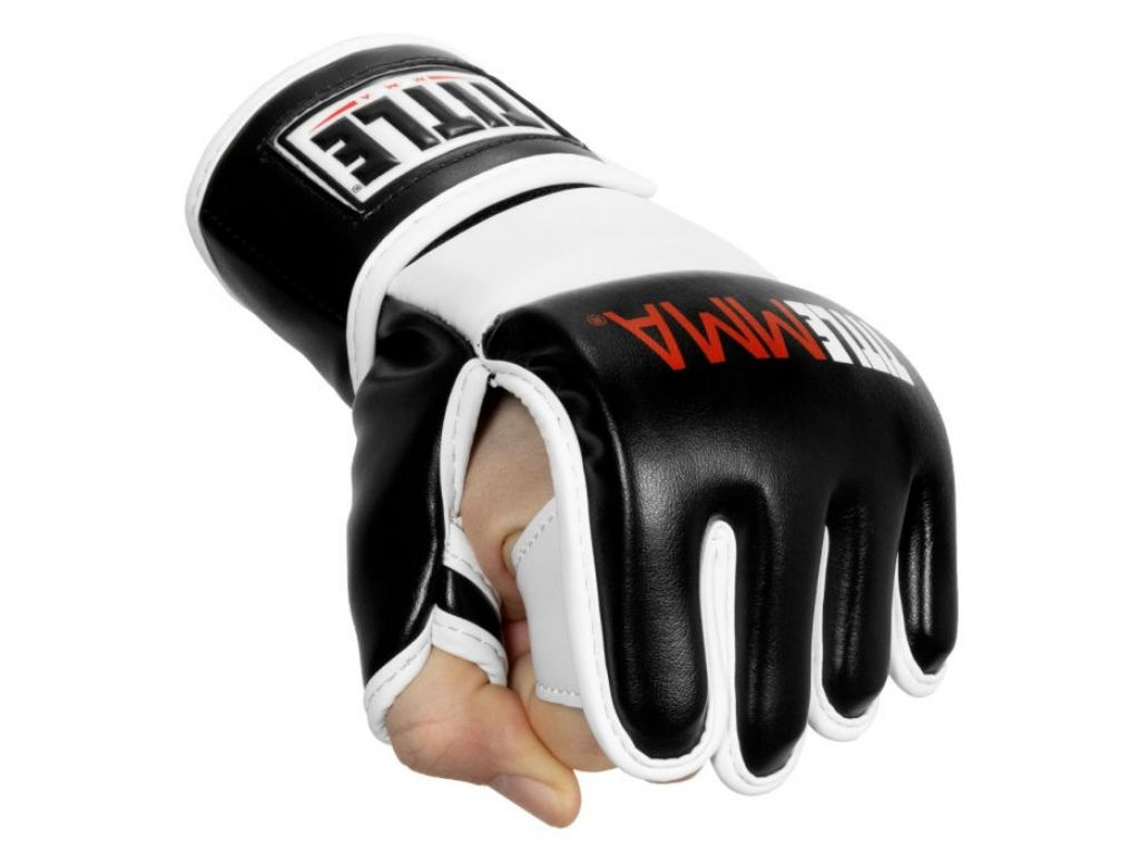 

Перчатки для ММА TITLE MMA Enforcer Training Gloves L чёрный/белый (4901)