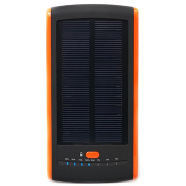 

Универсальная солнечная мобильная батарея PowerPlant PB-S12000 12000mAh Black/Orange