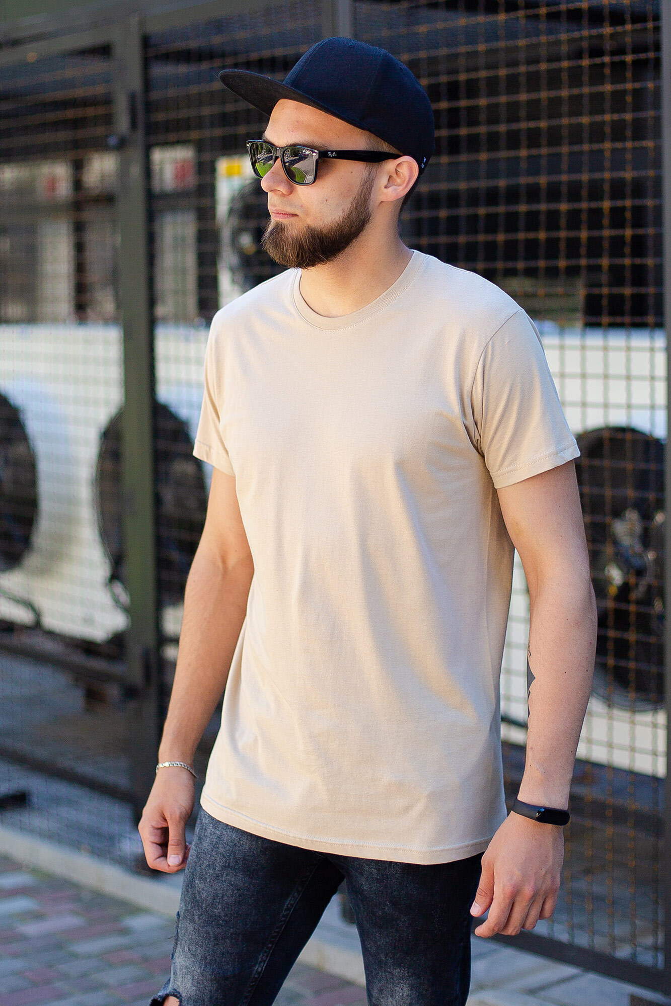 

Футболка Without Basic  Бежевый, Футболка Without Basic S Бежевый