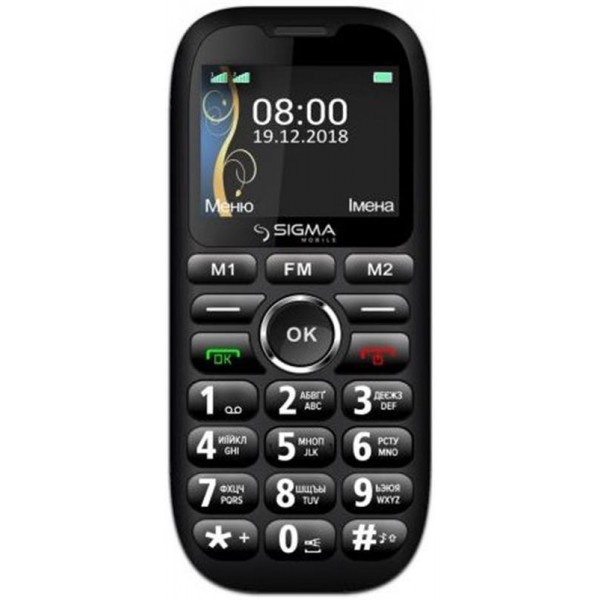

Мобильный телефон Sigma mobile Comfort 50 Grand Dual Sim Black