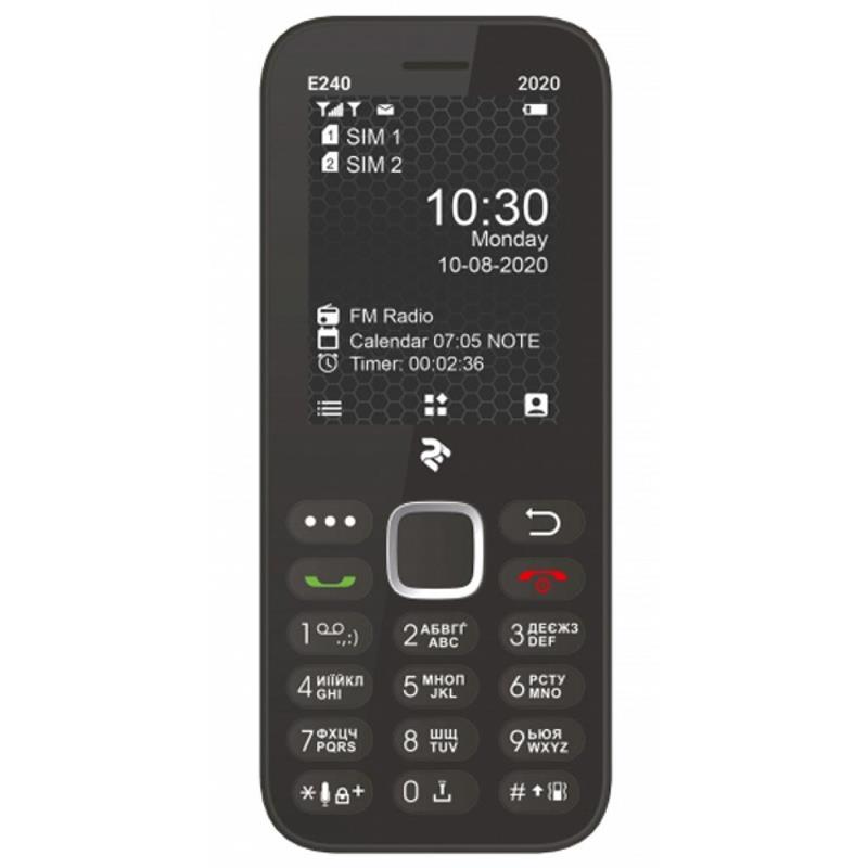 

2E E240 2020 Dual Sim Black