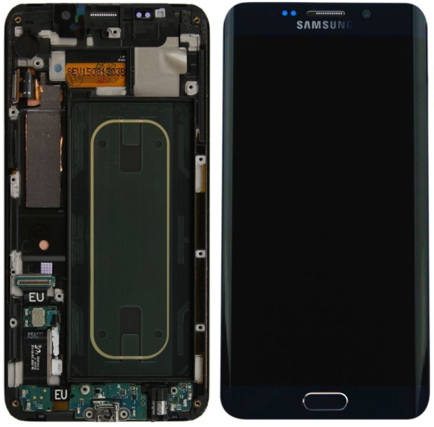 

Дисплей Samsung Galaxy S6 EDGE Plus, G928F Super Amoled с рамкой Blue