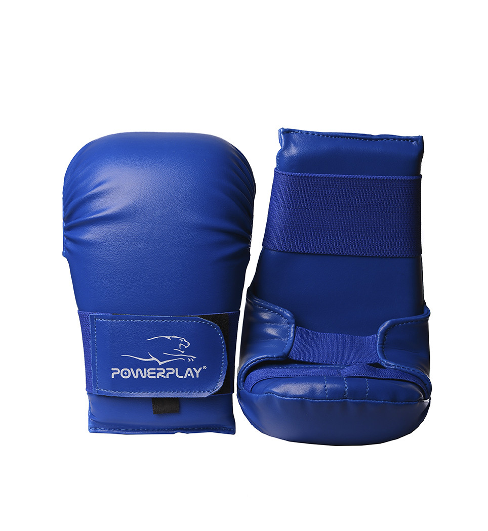 

Перчатки для карате PowerPlay 3027 синие S
