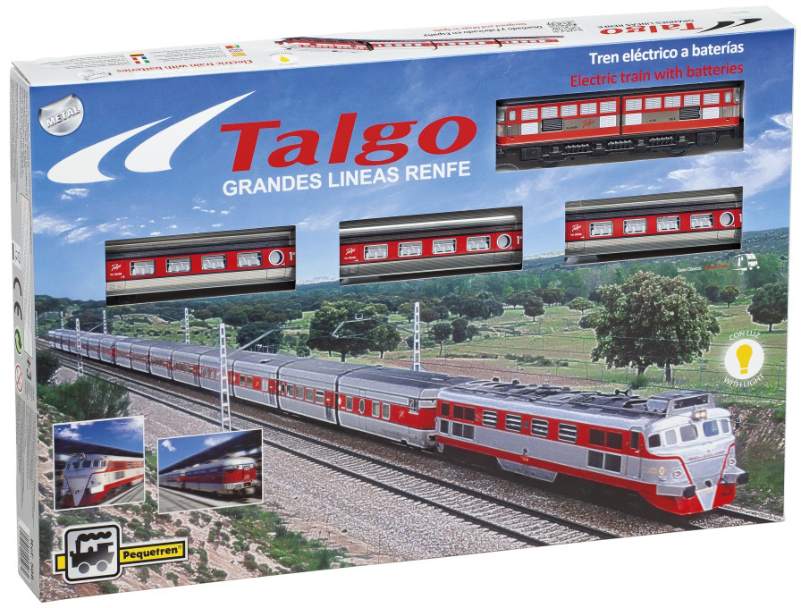 

Детский набор Pequetren Дорога Articulated Train Talgo (8412514005082)