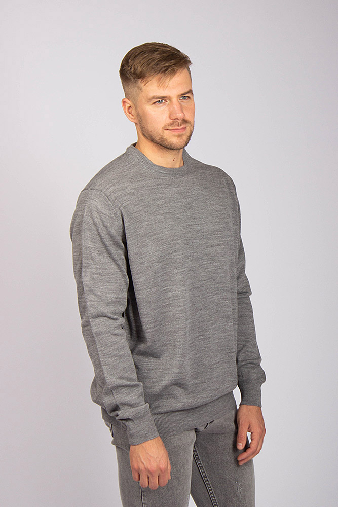 

Джемпер чоловічий Asrin Triko  сірий, Джемпер чоловічий Asrin Triko 5XL сірий