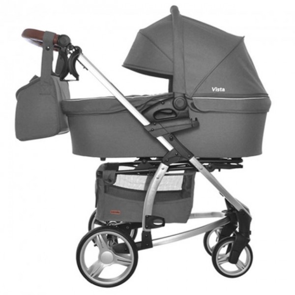 

Коляска/люлька CARRELLO Vista CRL-6501/1 Steel Grey (F00266228)
